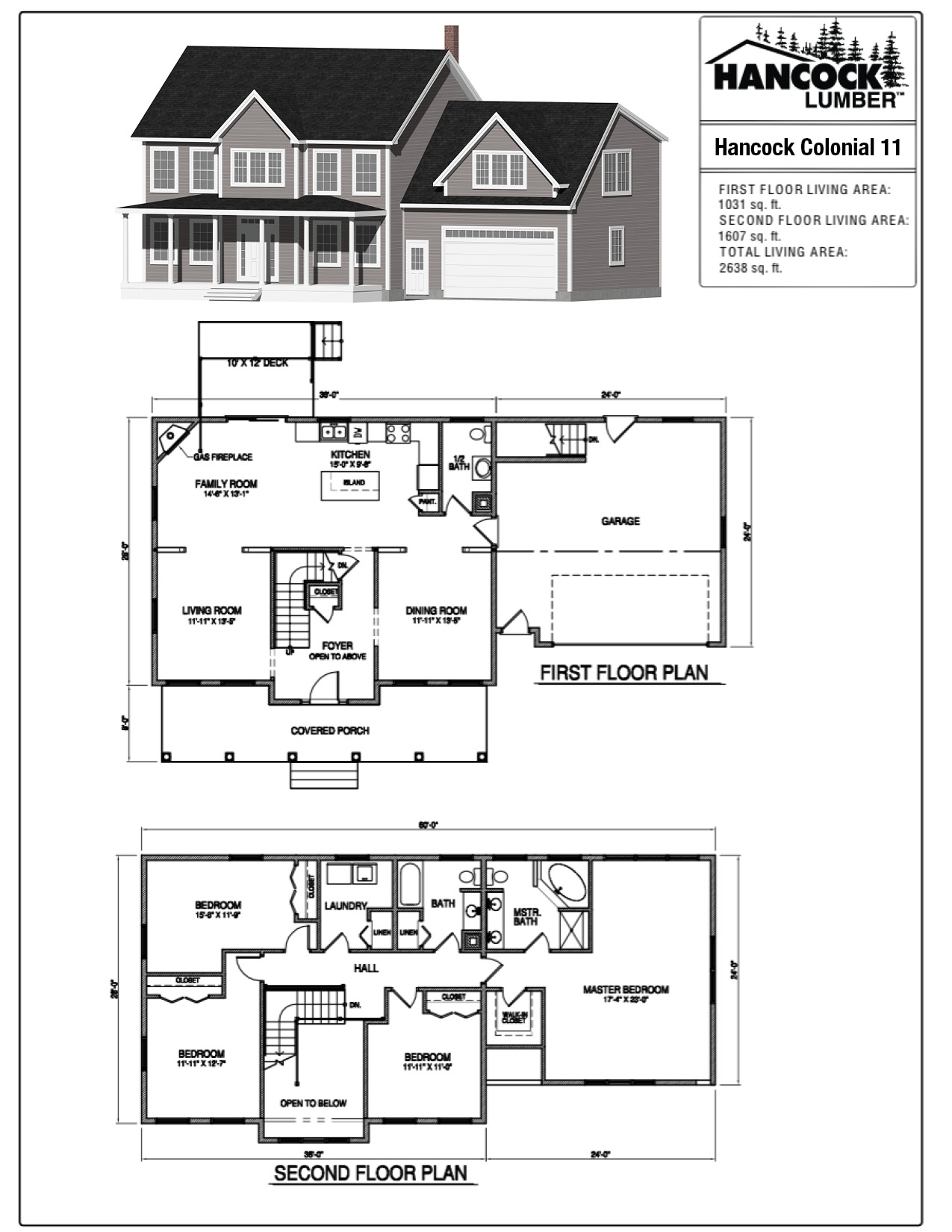 Hancock Colonial 11 Hancock Lumber