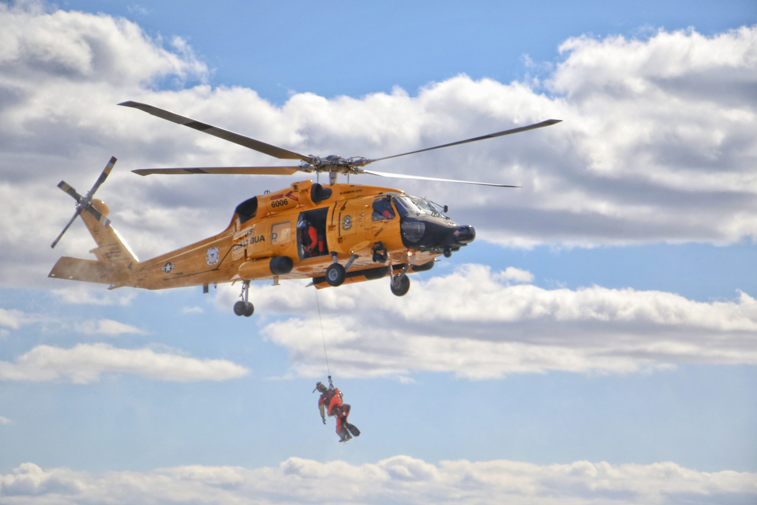 Coast Guard and VMRC rescue jet skiers near Chincoteague, Virginia