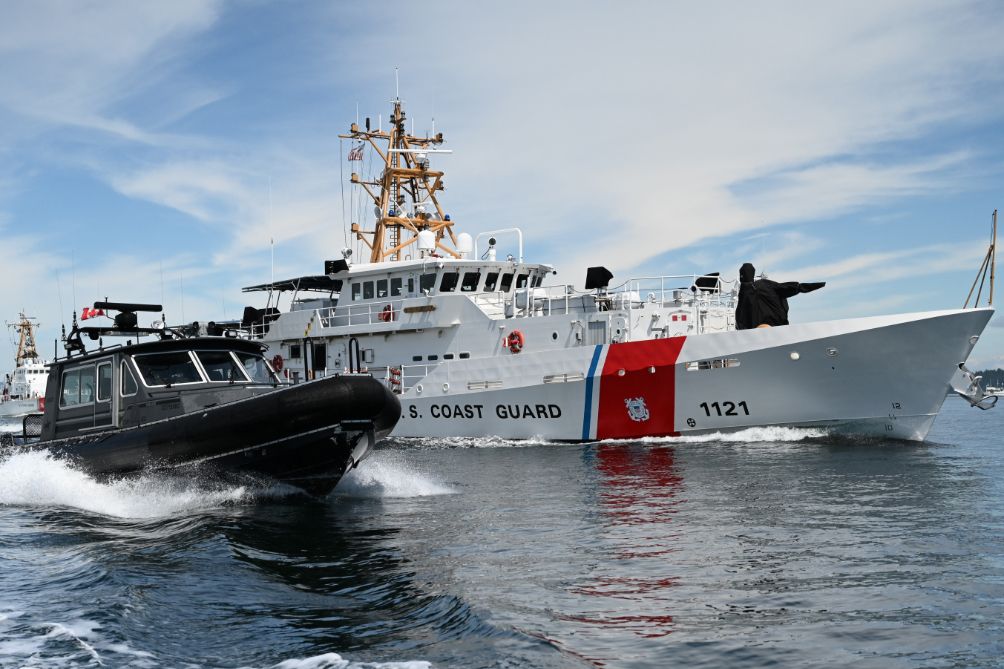 Binational agencies executed maritime law enforcement and security Ops