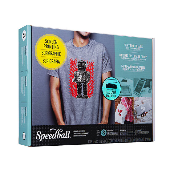Speedball Advanced AllInOne Screen Printing Kit Highlights