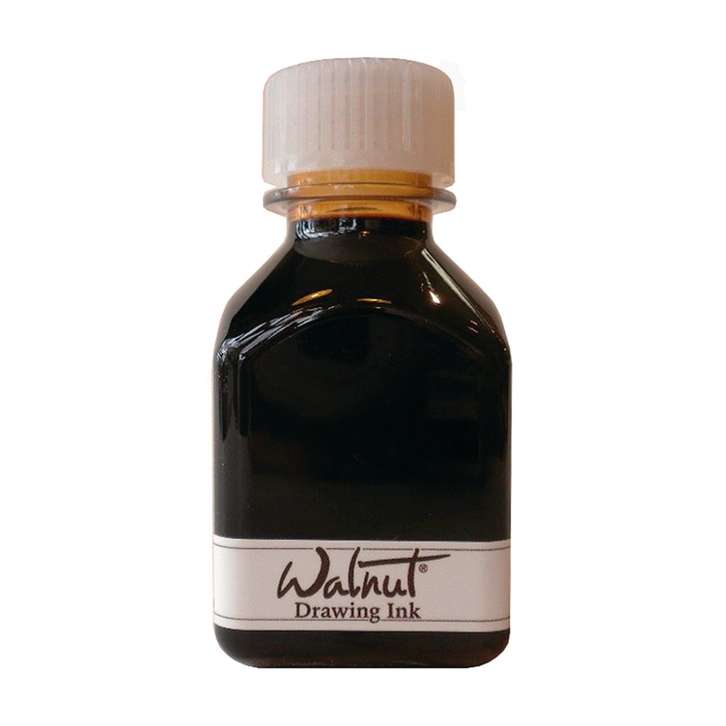 Tom Norton Walnut Drawing Ink Highlights