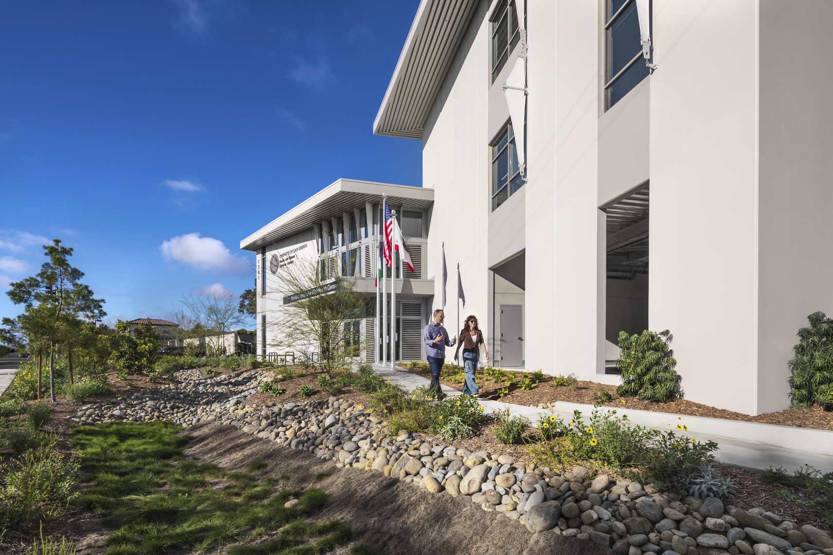 County of San Diego North Coastal Live Well Health Center Building