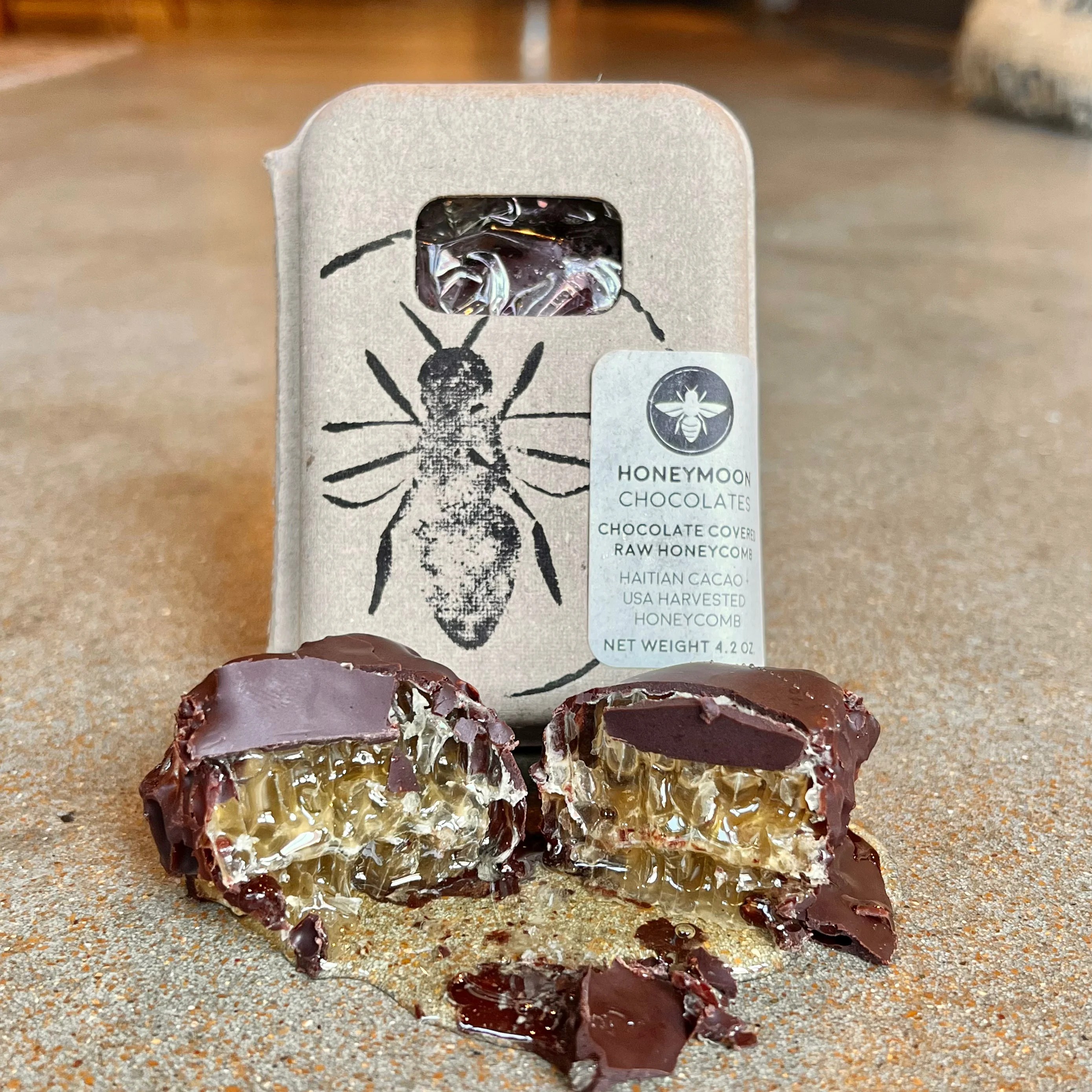 Chocolate Covered Raw Honeymoon Chocolates