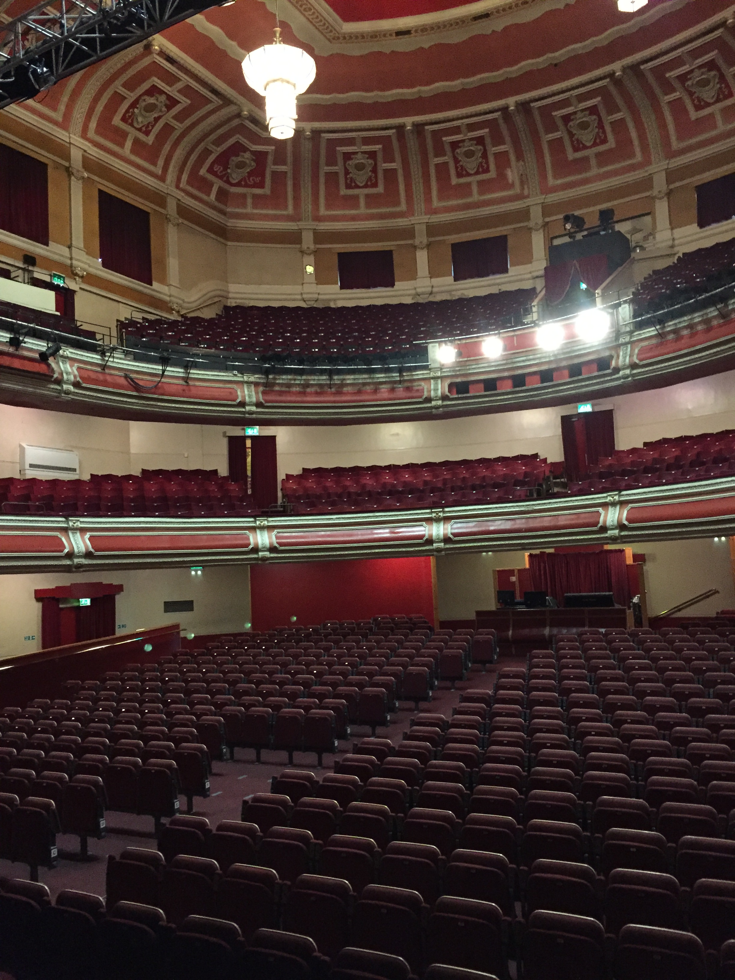 Back stage tour of the Victoria Theatre, Halifax In Search of my