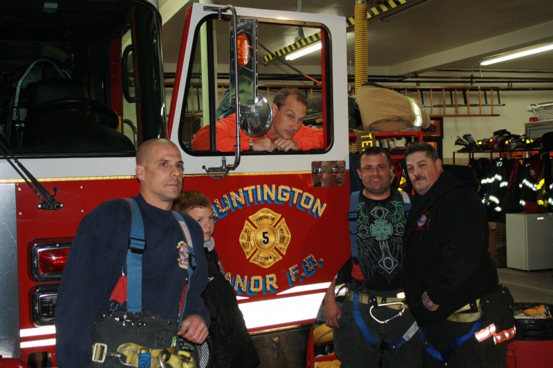 Huntington Manor Stands By at Island Park Fire Department Huntington