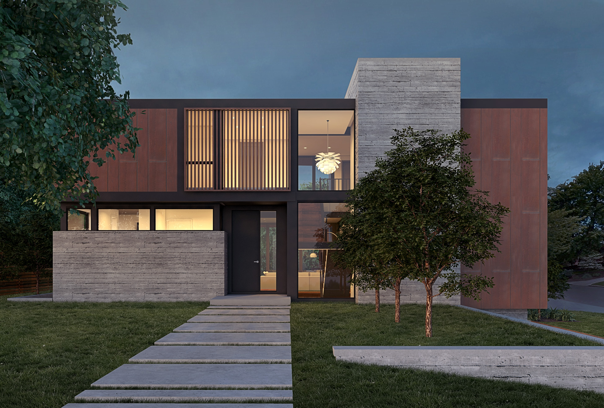 Hilltop Modern Home HMH Architecture + Interiors