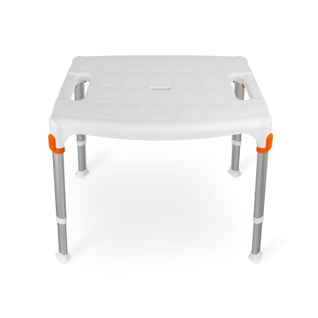 Classic bath bench with handles rectangular, TIMAGO from Billige