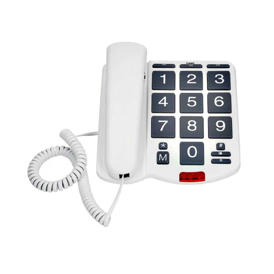 Landline phone with big numbers from Danish CARE Supply AssistData