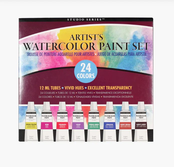 Studio Series Artist's Watercolor Paint Set The Museum Store at the
