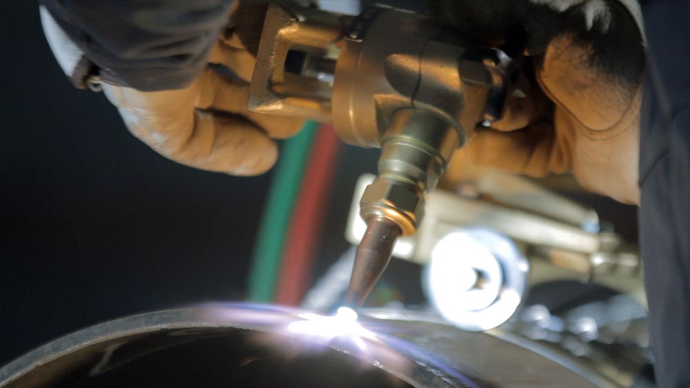 Standard "SaddleType" Beveling Machine H&M Pipe Beveling Machine