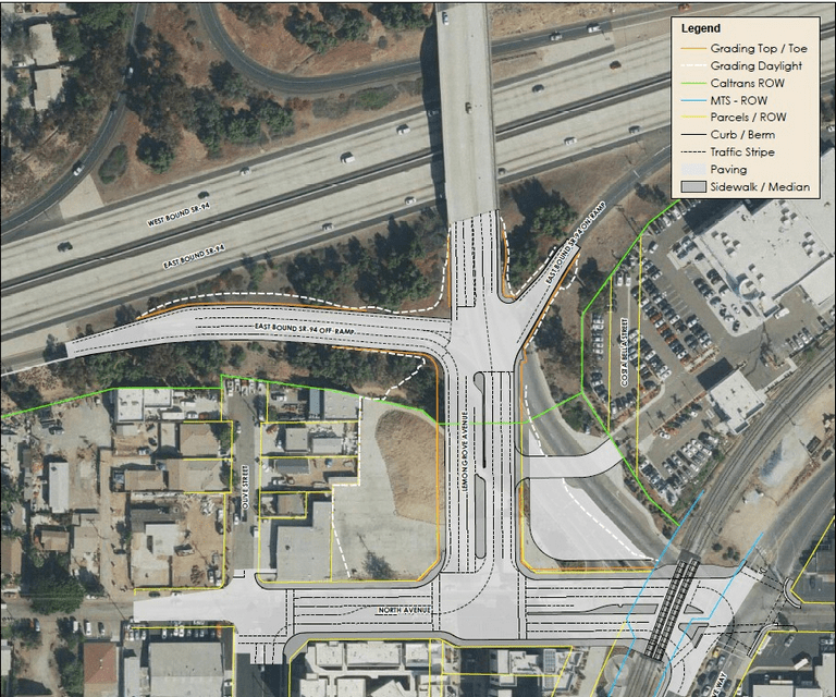 Lemon Grove Ave. Realignment HMS Construction