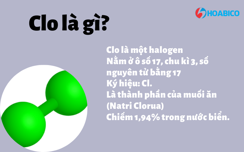 Nước Clo là gì? Ứng dụng KHỬ TRÙNG & TẨY MÀU của Clo Kiến Thức Cho