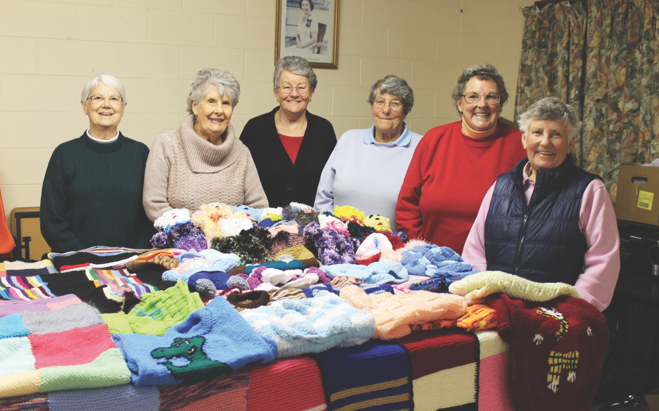 Closeknit club contributes to charity Hobart Observer