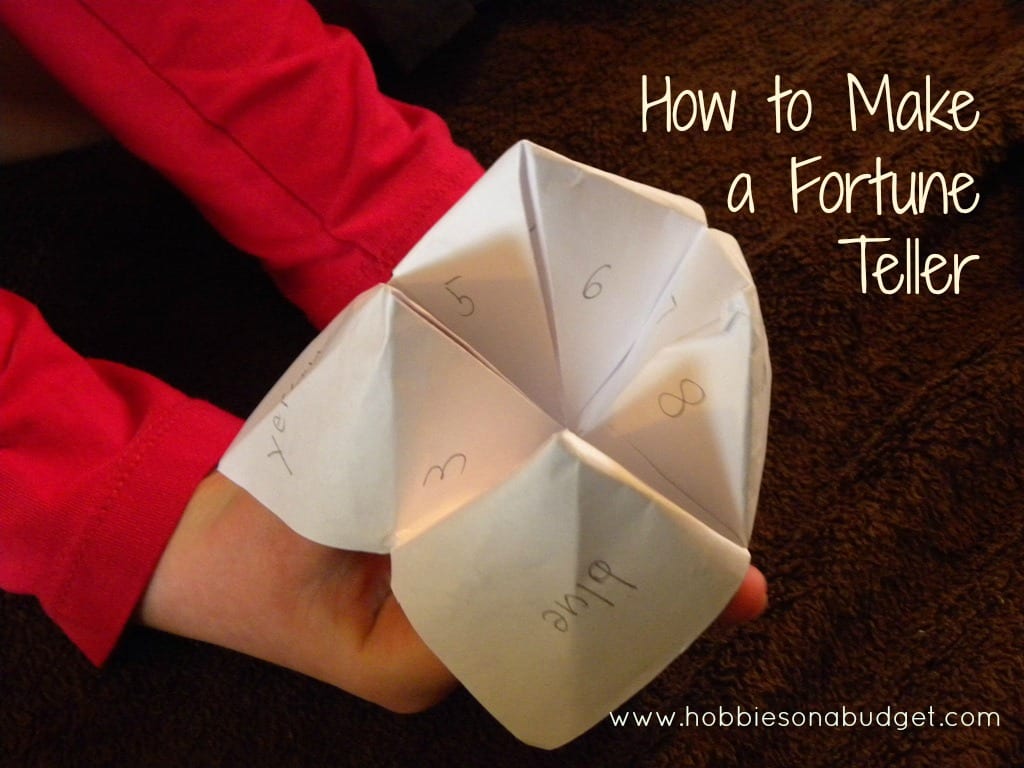 How to Make a Fortune Teller Hobbies on a Budget