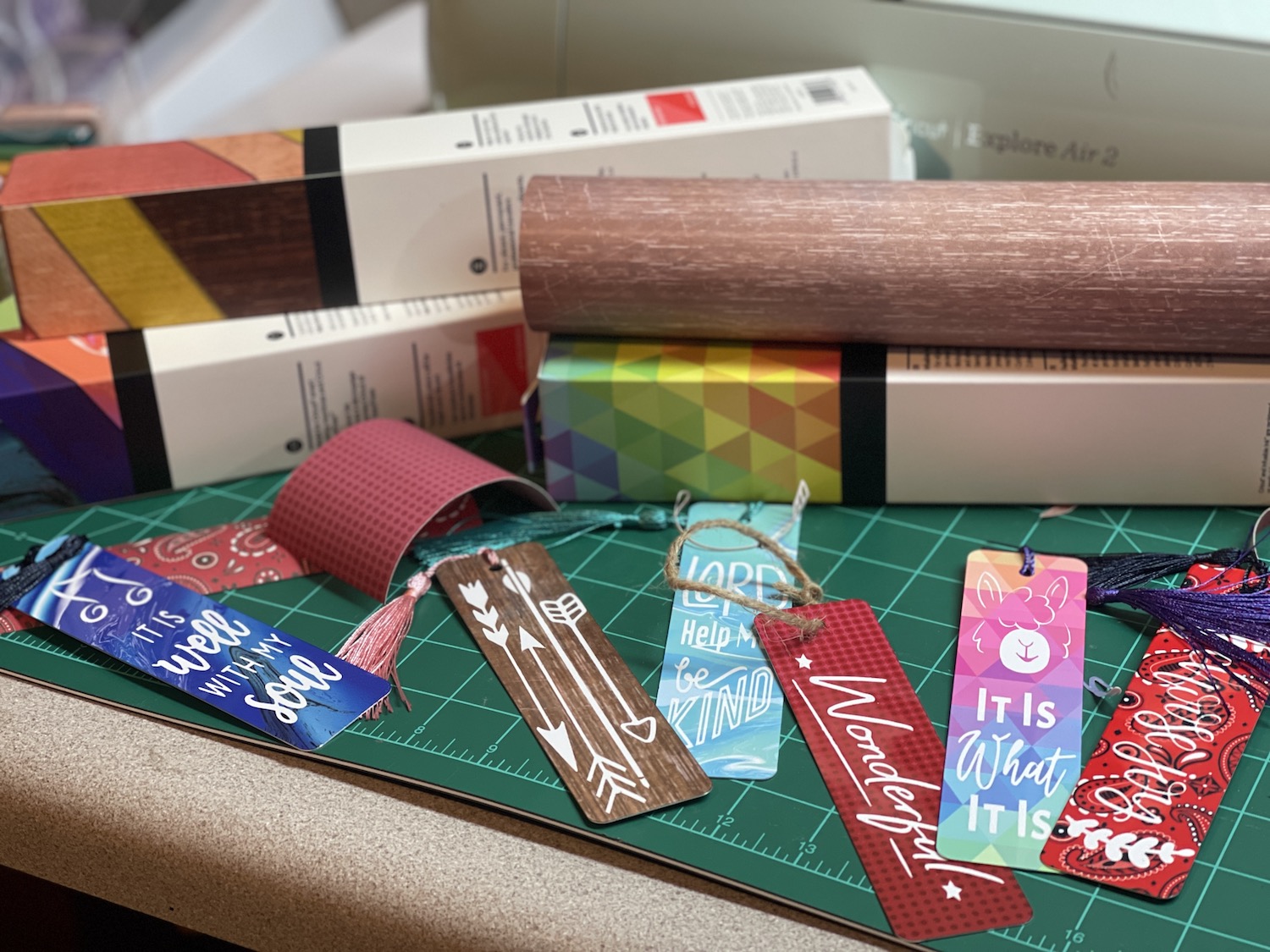 Infusible Ink Metal Bookmarks Hobbies on a Budget