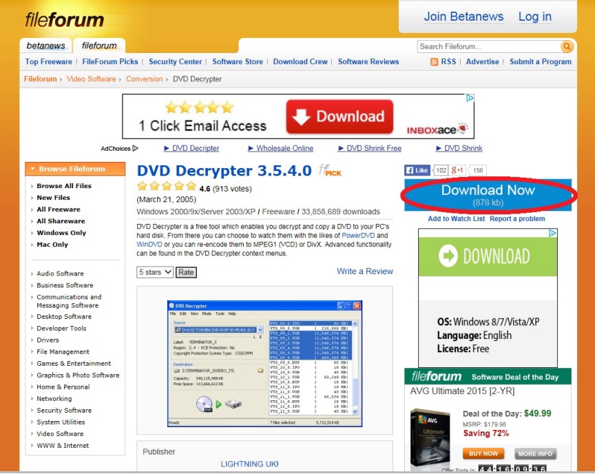 無料で使えるDVDリッピングソフト DVD Decrypterの使い方