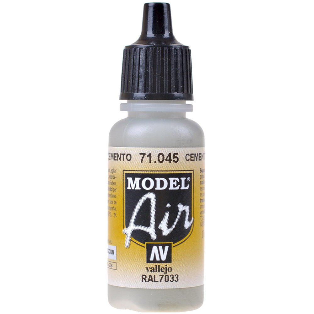 Краска Vallejo Model Air Cement Grey 71.045