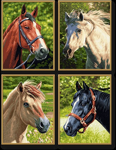 Schilderen Op Nummer Paarden / Mgz-Z-25D-2 (4000887936252) | 048337 | 4000887936252