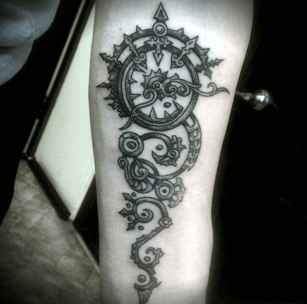 40 Awesome Steam punk Tattoo Design Ideas