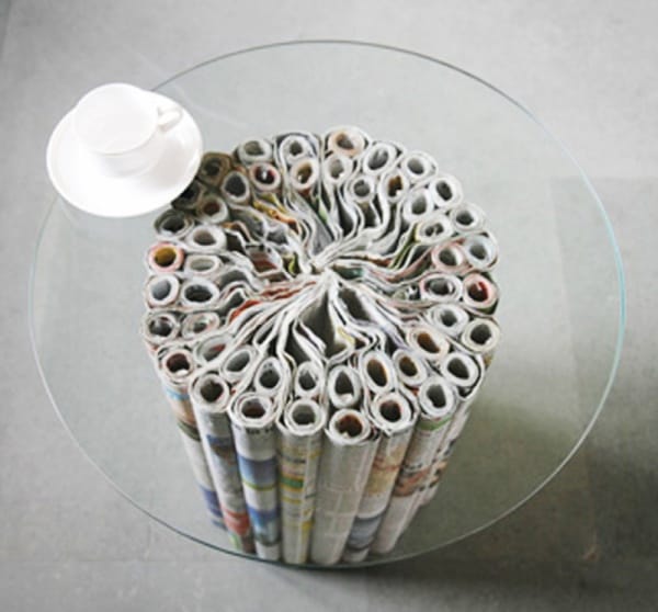 40 Easy Newspaper Craft Ideas to Reuse those Paper Bundles