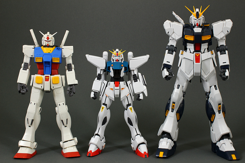 [ Review ] RG 1/144 RX93 Nu Gundam MG ガンダムF91 Ver.2.0 レビュー