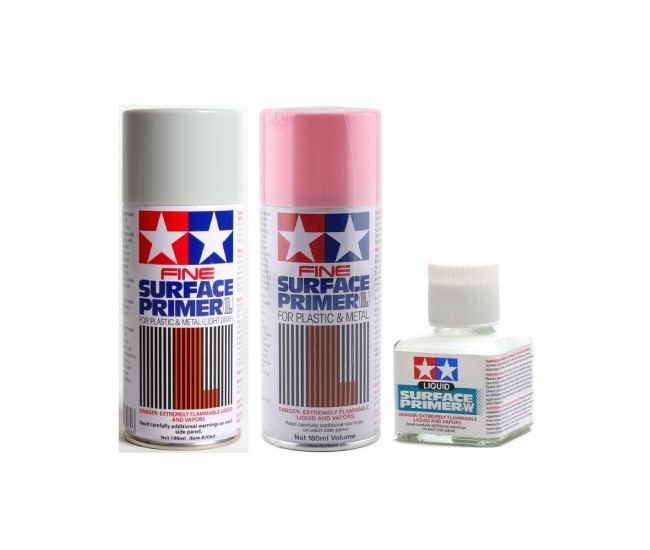 Paints and Solutions for plastic model kits