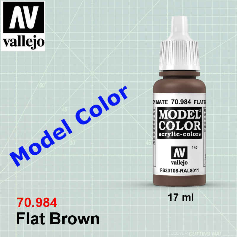 Model Color Flat Brown FS30108, RAL8011 הוביטק