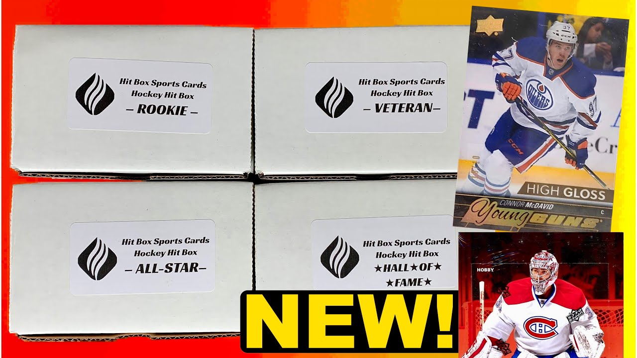 CRAZIEST SUB BOX EVER! Opening The Hit Box Sports Cards Hockey Card