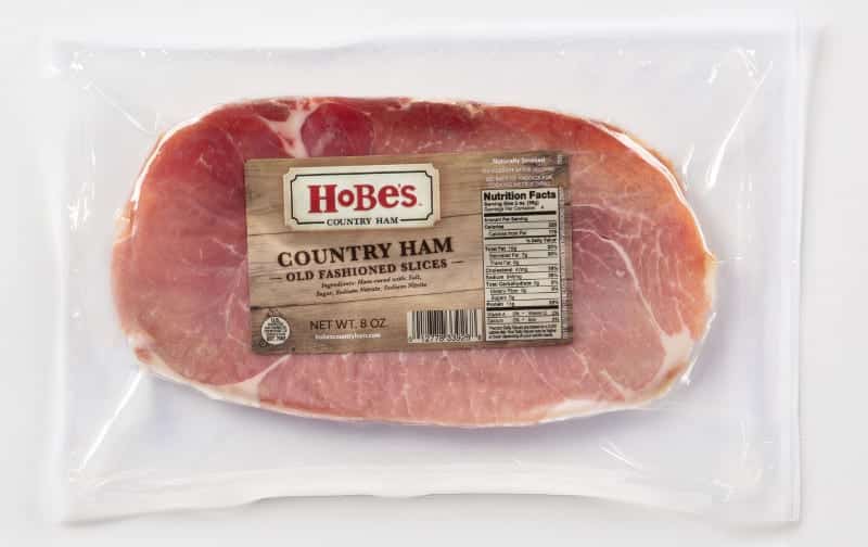 OldFashioned Country Ham Slices Hobe's Country Ham