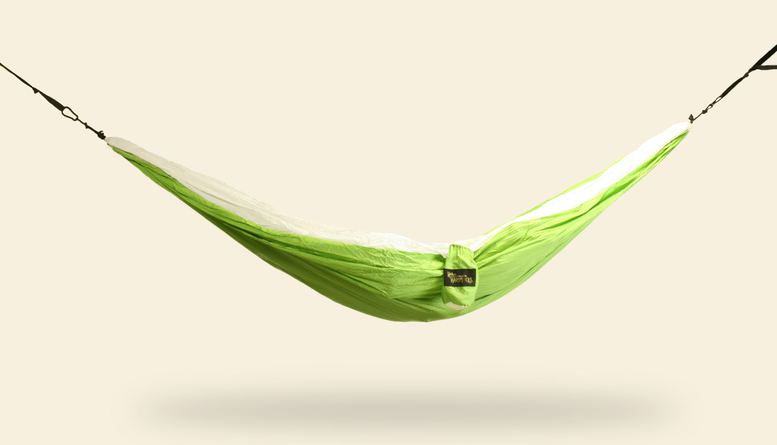 White and Green Hammock Lime Cloud Hobo Hammocks