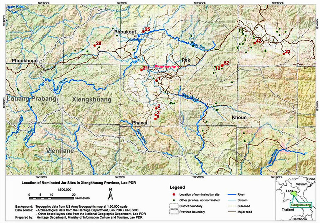 Jar Locations at Plain of Jars PDJ