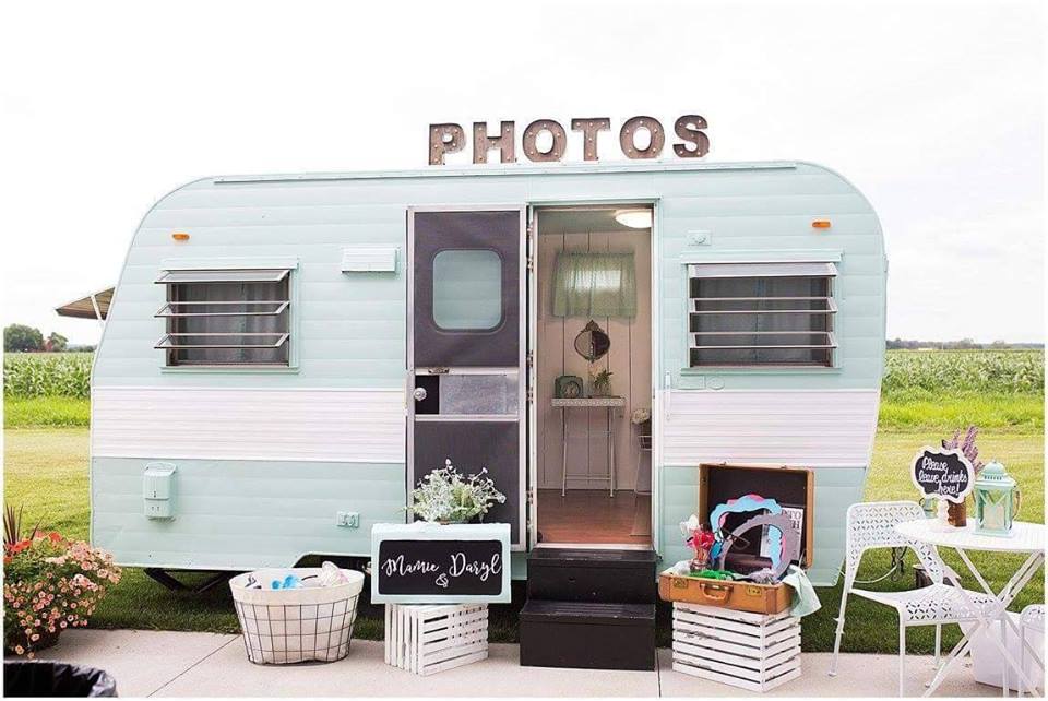 Julep, Vintage Camper Photo Booth Rental Cincinnati, Ohio