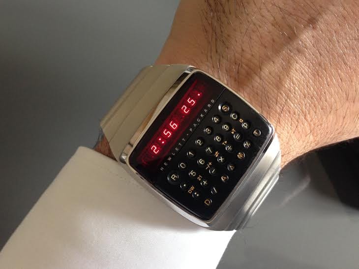 Historical Perspectives Meet The Very First Smartwatch Behold The HP