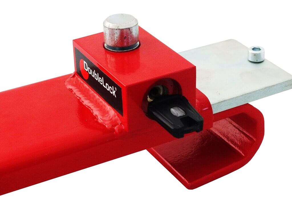 Container Lock Heavy Red Hoefon Security Seals