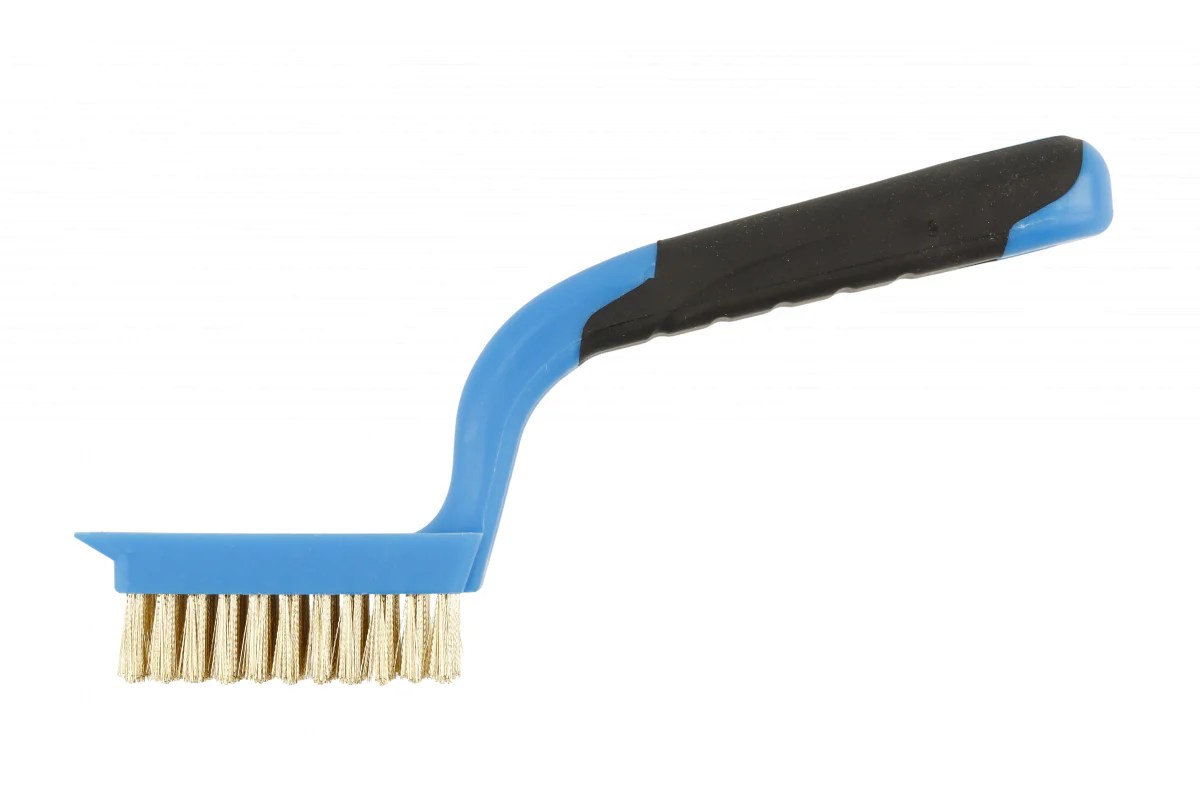 Brass wire brush, 5 x 11 Högert Technik