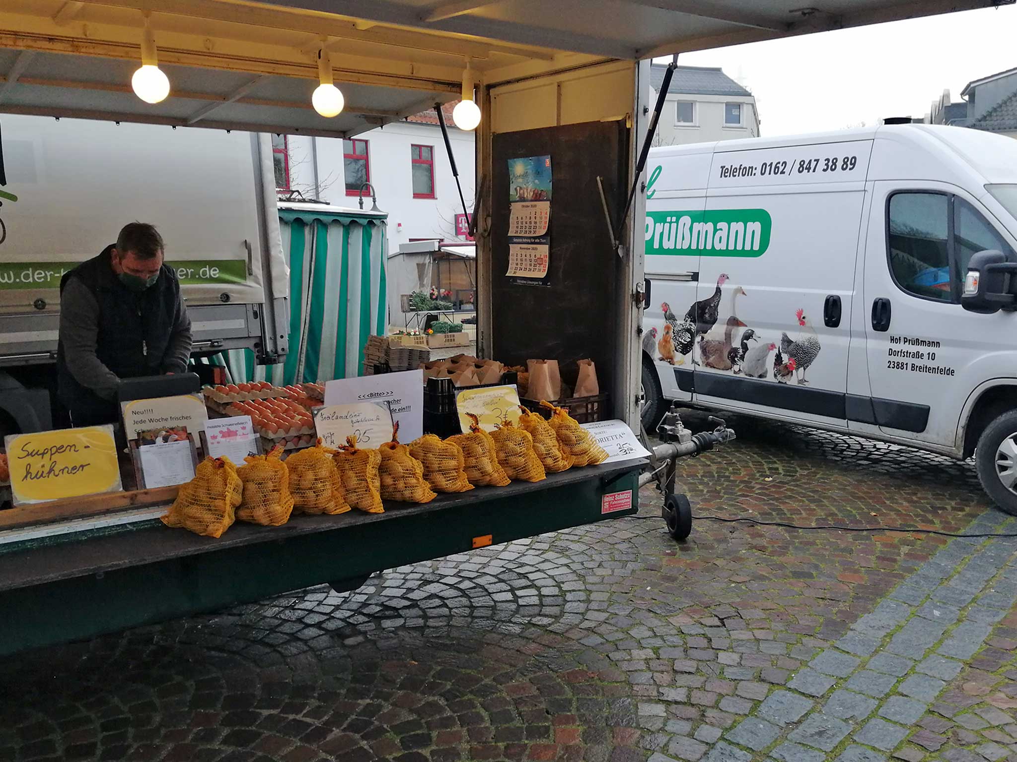 Unsere Wochenmärkte Hof Prüßmann