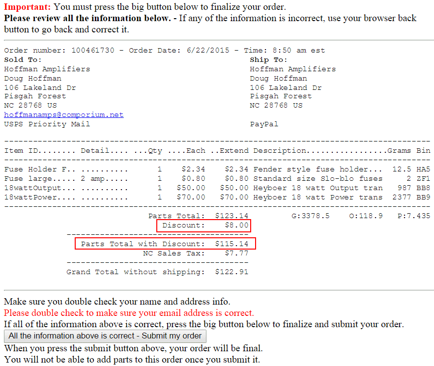 Hoffman amps Customer Loyaly program