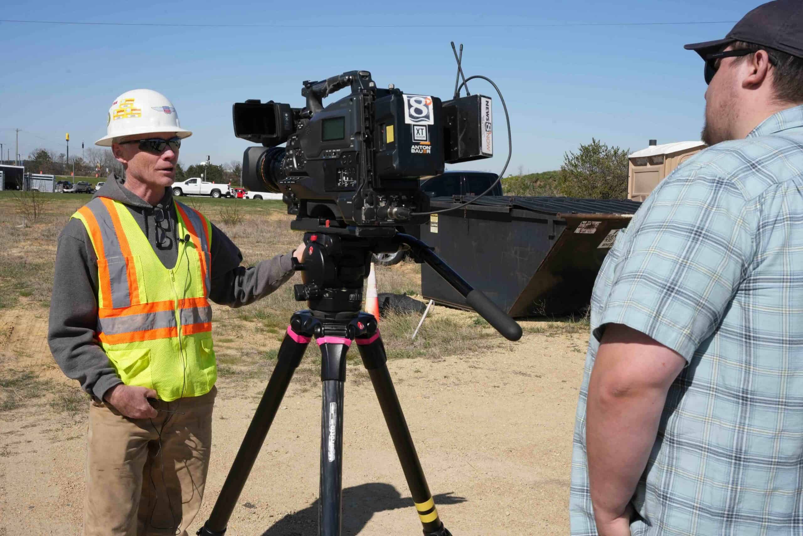 Hoffman Construction was part of the WTBA Launch of Work Zone Safe