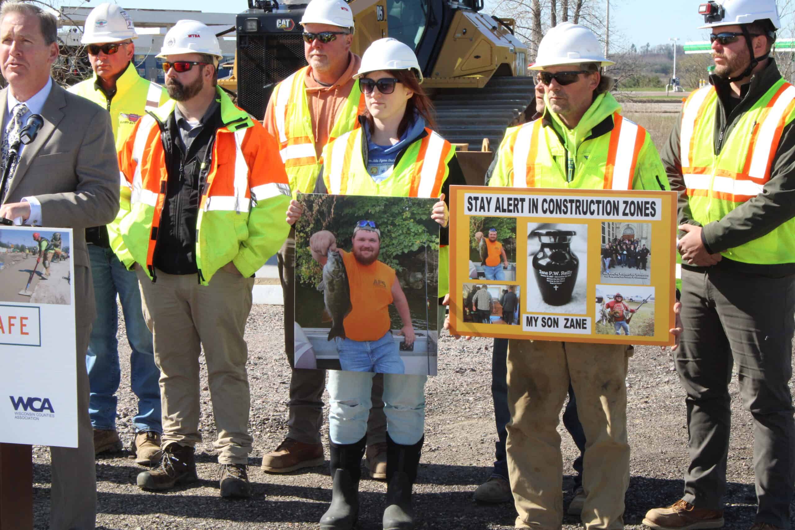 Hoffman Construction was part of the WTBA Launch of Work Zone Safe