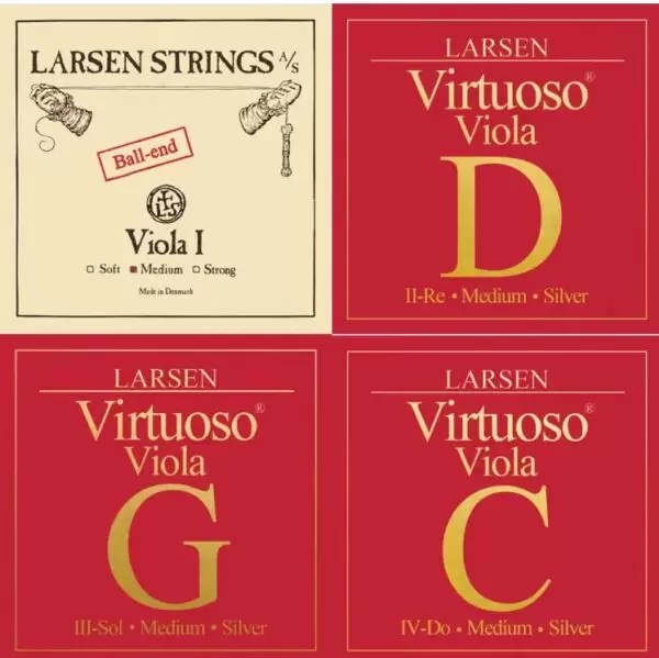 Larsen Virtuoso Soloist Viola Strings Hoffmann Strings, Ltd.