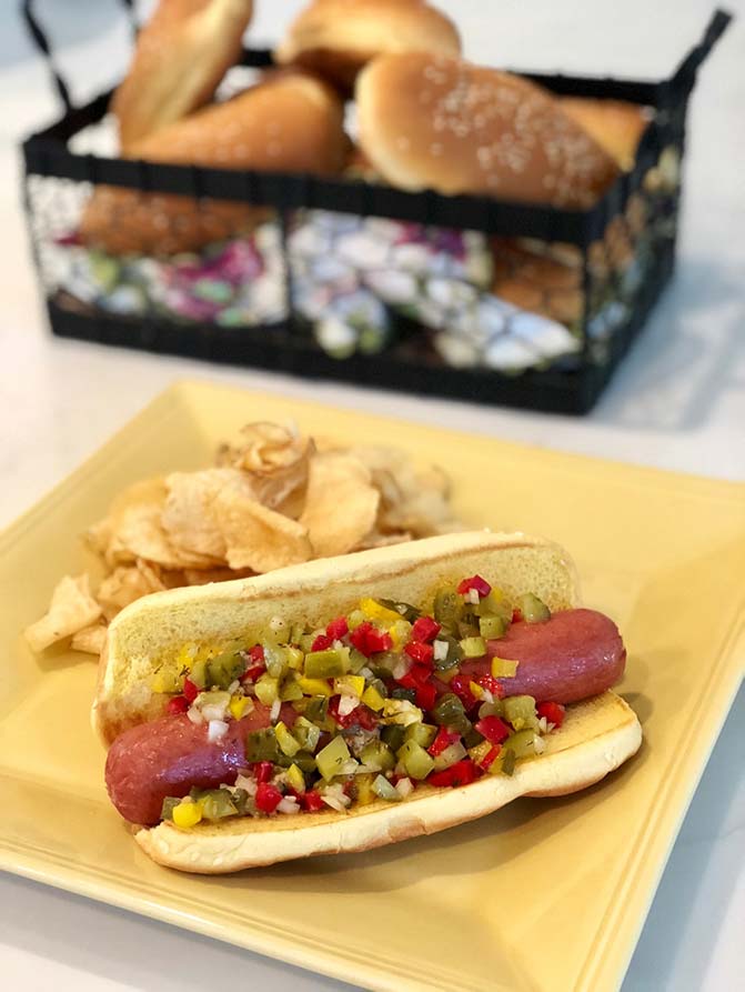 HOFFY Homemade Sweet Pickle Relish Dogs Recipe