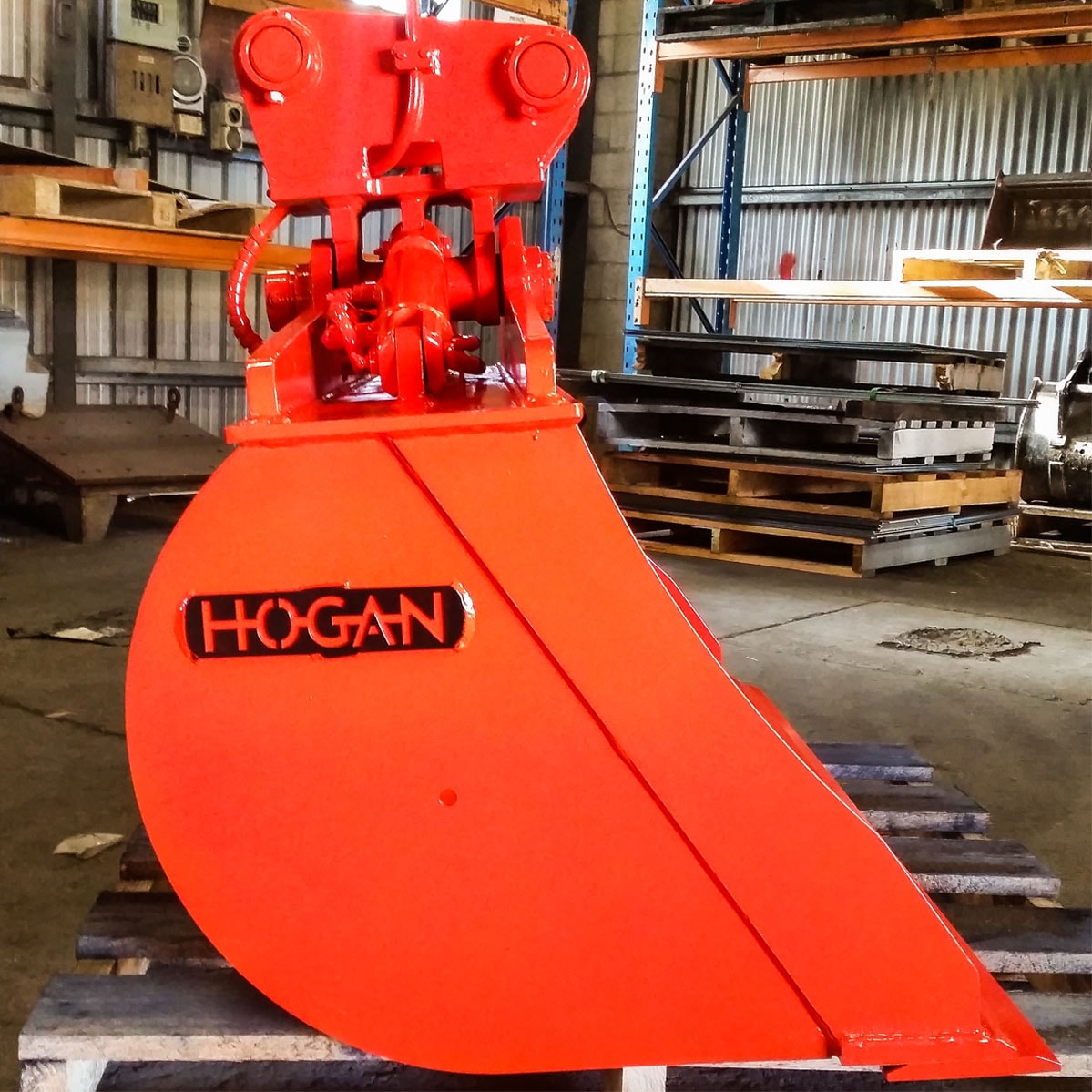 Backhoe Range 1500mm Tilt Bucket Hogan Engineering