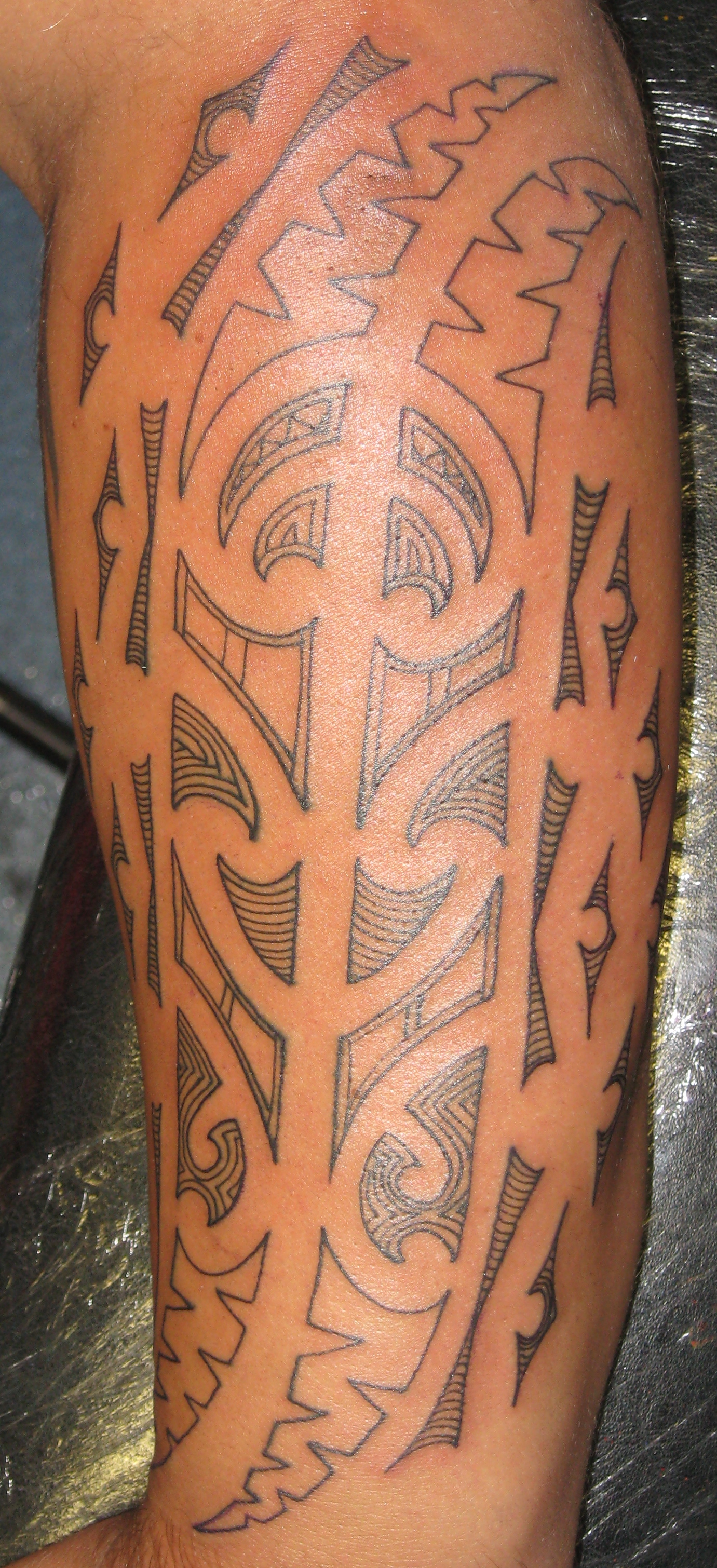 Irish Street Tattoo Maori Inspired Forarm. | Irish St Tattoo 3020_x_1381_jpg