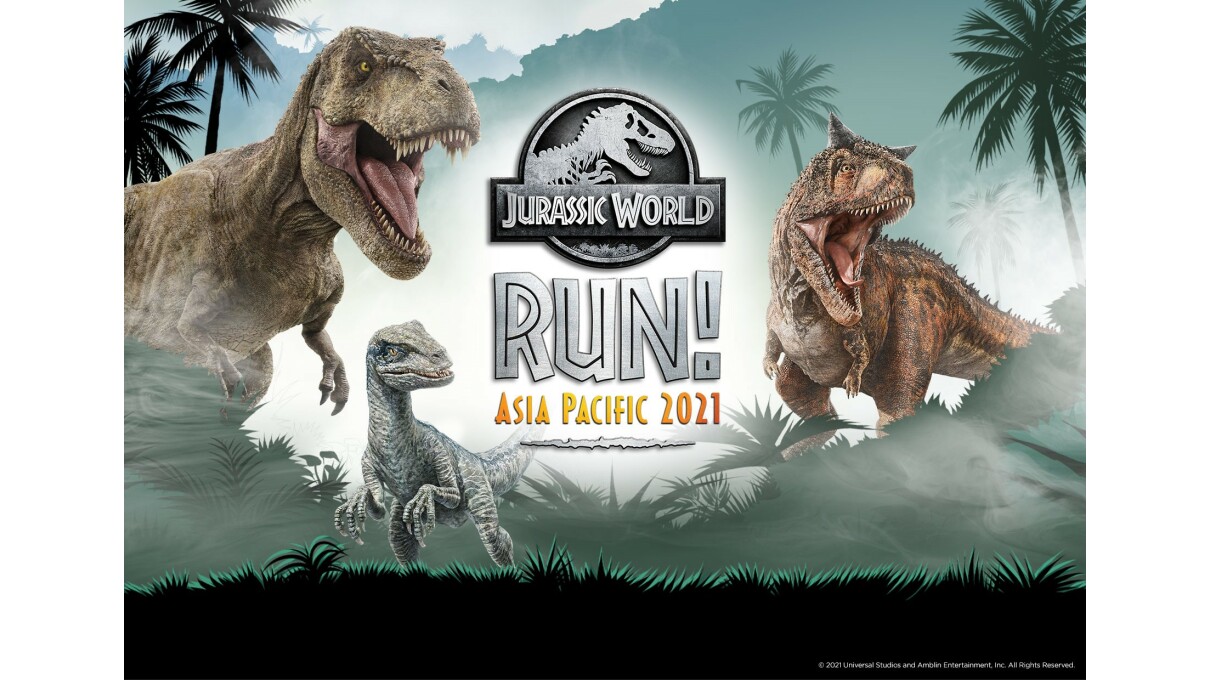Jurassic World RUN! Asia Pacific 2021 announces additional countries