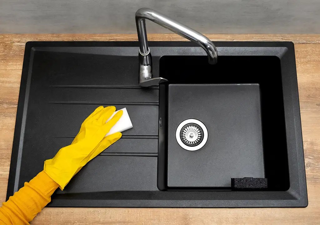 بهترین روش تمیز کردن سینک گرانیتی برای خانوم های وسواس! HOGONIK