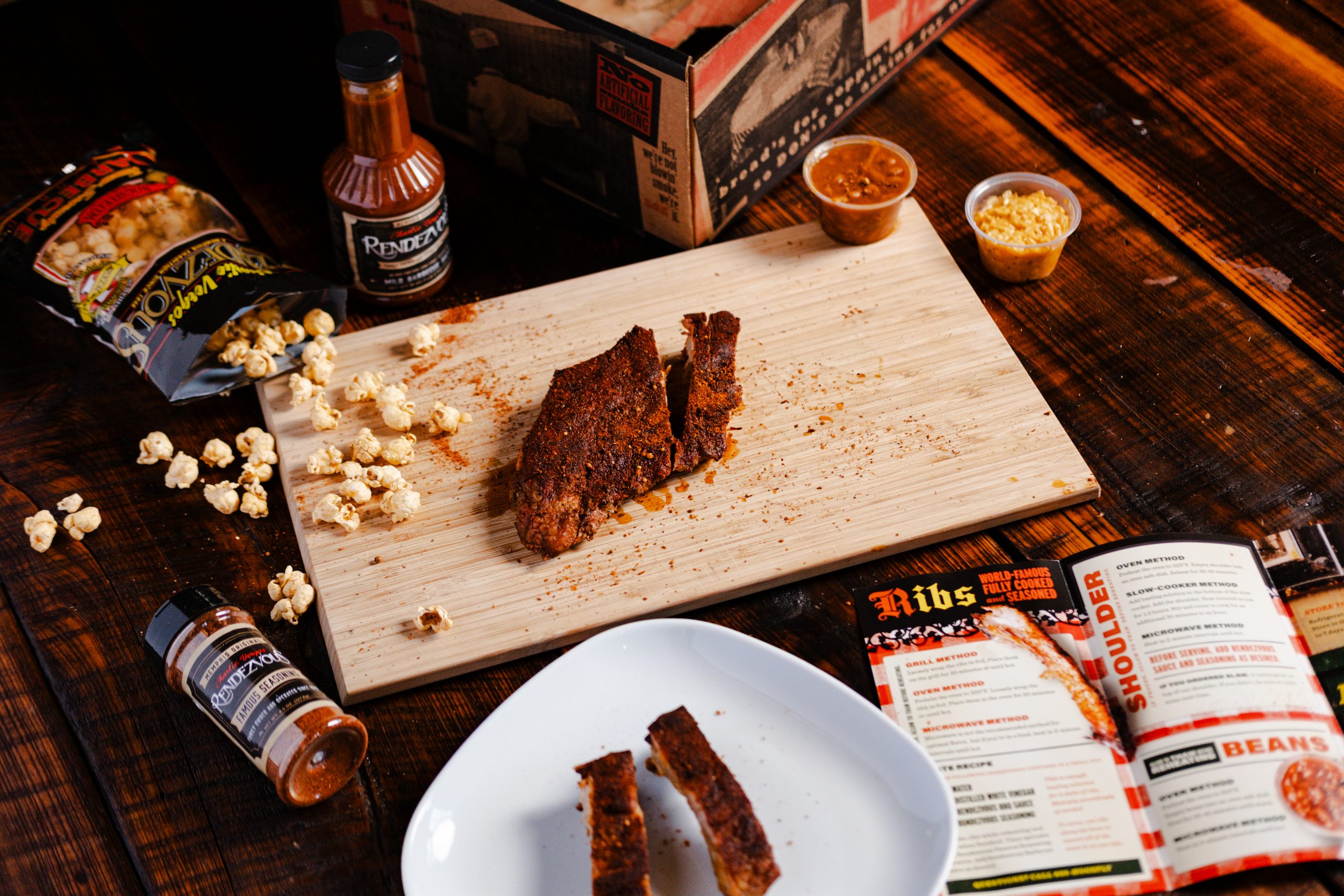 2 Slabs of Ribs Box The Rendezvous