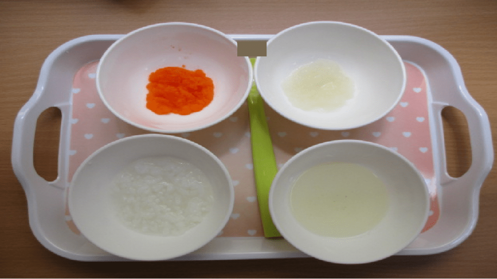 今日の離乳食(初期) 小規模認可保育園 いちご乳児保育園 / さくら乳児保育園 / くるみ乳児保育園