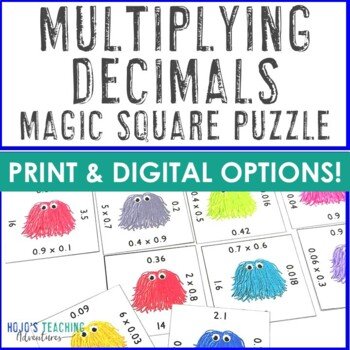 Multiplying Decimals Game | Multiplying Decimals Activity for Google