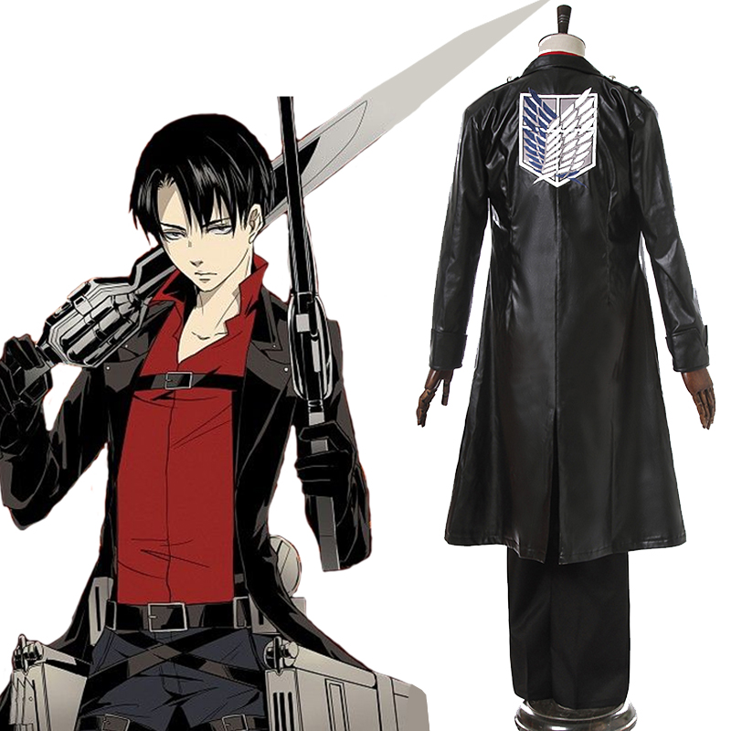 Attack on Titan Levi Ackerman Cosplay Costume