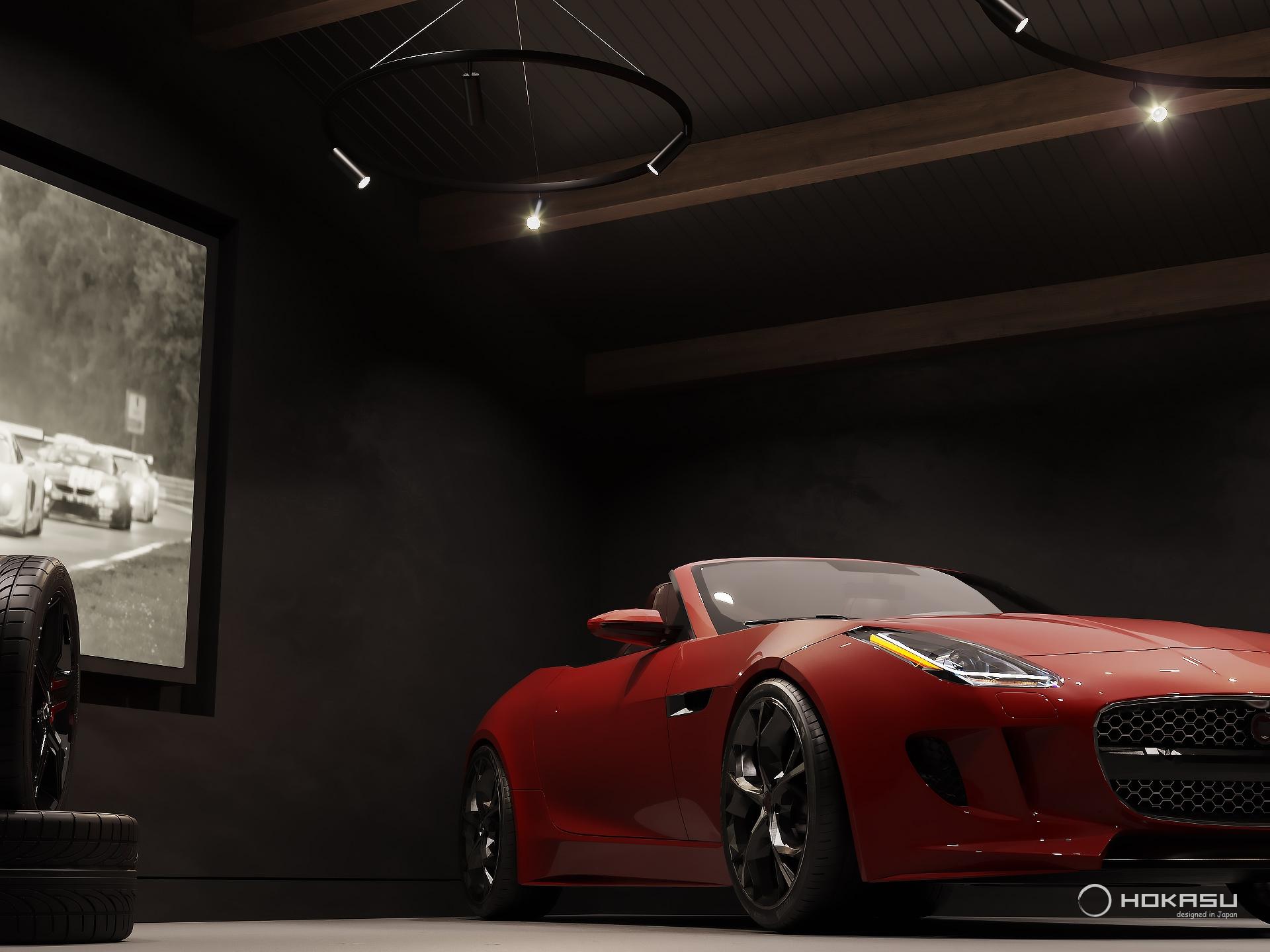 Car showroom in St. Petersburg HOKASU Lighting project